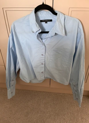 French Connection cropped shirt, brand: French Connection, condition: Very good, size: M / 38 / 10, €3.00, €3.85 includes Buyer Protection