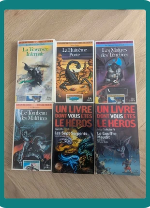 Lot - Un Livre dont Vous Êtes le Héros, état: Très bon état, 37,00 €, 39,55 € Protection acheteurs incluse