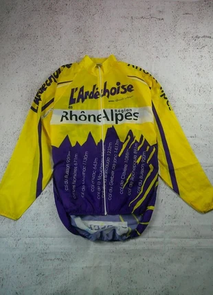 L'Ardéchoise Jacket Vintage Anaeli Veste Coupe Vent Cyclisme Ardèche Rhône Alpes France Windbreaker, marca: anaeli, estado: Bueno, tamaño: XL, 10,90 €, 12,15 € Protección al comprador Pro incluida