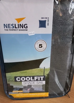 Nesling coolfit schaduwdoek 360x360, merk: Nesling, staat: Als nieuw, € 75,00, € 79,45 inclusief Kopersbescherming
