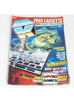 Big K Magazine - April 1984 - Issue 1 - Computer Crimes, condition: Satisfactory, £23.95, £25.85 includes Buyer Protection Pro
