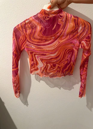 camisa manga larga ,colores naranja ,rosado,tonos blancos. transparente , brand: Nuevo, condizioni: Nuovo senza cartellino, taglia: S / IT 40 / EU 36, €6.00, €7.00 include la Protezione acquisti