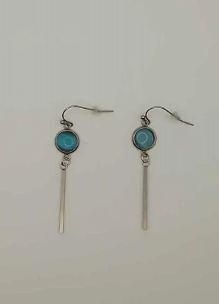 Turquoise Drop Earrings, condition: New without tags, £1.50, £2.28 includes Buyer Protection