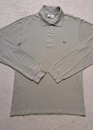 Polo Manche Longue Lacoste XS 100% Coton Vintage Retro Old Money Y2k, marque: Lacoste, état: Très bon état, taille: XS, 35,00 €, 37,45 € Protection acheteurs (Pro) incluse