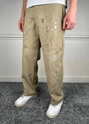 Pantalon Chino Double Knee pour Homme Dickies taille W33 L30 Baggy Large Wide Workwear AA1442, marke: Dickies, zustand: Sehr gut, größe: W33 | DE 48, 10,00 €, 11,20 € beinhaltet Vinted-Käuferschutz Pro