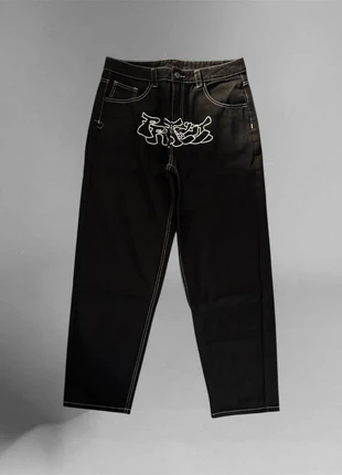 Jean baggy noir style y2k - Taille L, estado: Nuevo con etiquetas, tamaño: L, 39,99 €, 42,69 € Protección al comprador incluida