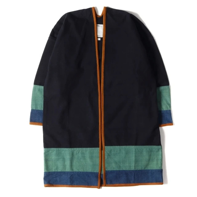 visvim . Sanjuro Coat Border . 0117105013011 2