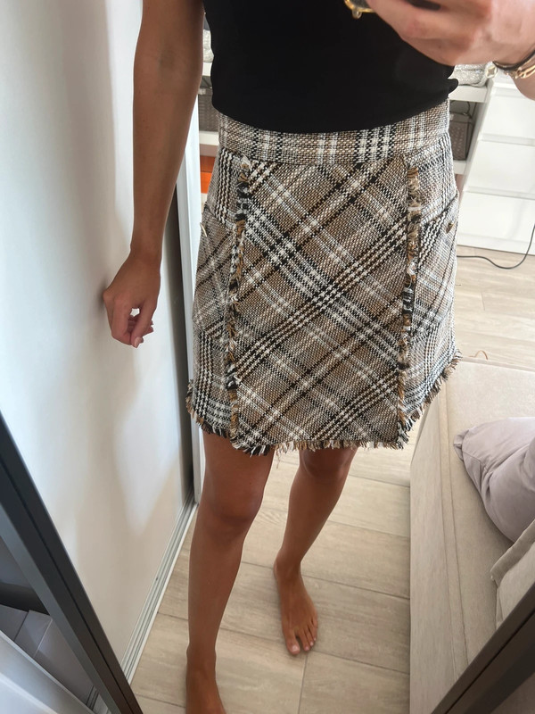Zara jupe tweed hotsell