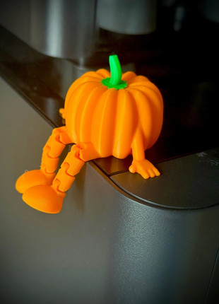 Halloween Articulated Pumpkin 3D printed Halloween Decorations, condition: New without tags, £3.50, £4.38 includes Buyer Protection Pro
