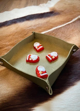 Vide poche - Plateau en Cuir Saffiano, merk: Fait Main, staat: Nieuw met prijskaartje, € 25,99, € 27,99 inclusief Kopersbescherming