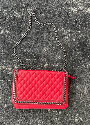 Sac à bandoulière - rouge, état: Neuf sans étiquette, 3,00 €, 3,85 € Protection acheteurs incluse