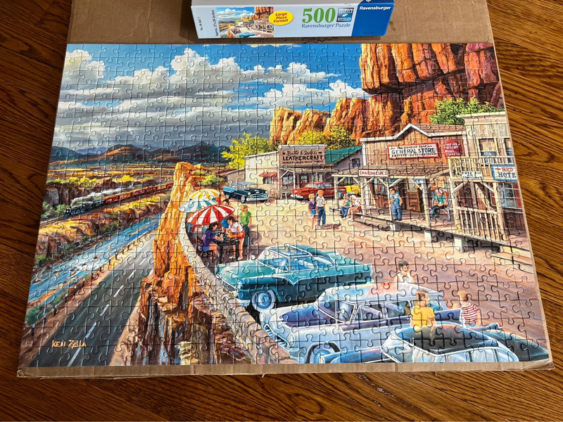 Ravensburger Scenic Overlook 500 Piece Puzzle 4