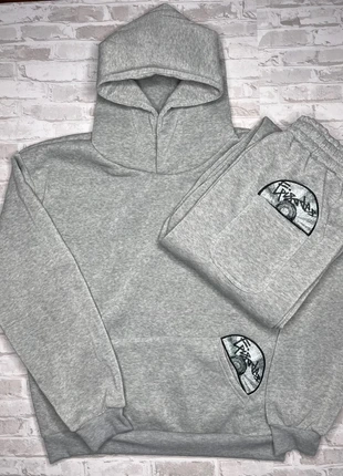 Ensemble de jogging gris style streetwear y2k / large, marque: y2k, état: Très bon état, taille: S, 55,00 €, 58,45 € Protection acheteurs incluse