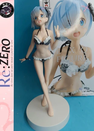 Re: zero Rem Branpresto EXQ froufrou beach bikini cute adorable 20cm figure, marca: Banpresto, estado: Muito bom, tamanho: Tamanho único, €16.88, €18.42 inclui Proteção do Comprador