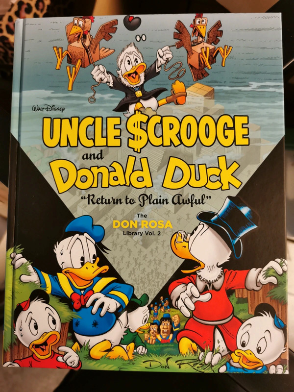 Uncle scrooge and Donald Duck, signed Don Rosa | Vinted