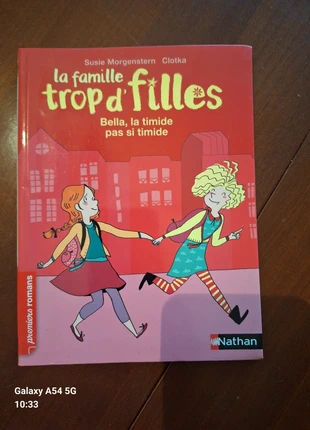 Livre “La famille trop d’filles – Bella, la timide pas si timide”, staat: Heel goed, € 5,00, € 5,95 inclusief Kopersbescherming
