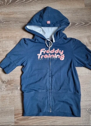 Felpa blu con cappuccio - Freddy, marca: Freddy, estado: Muy bueno, tamaño: S / 36 / 8, 6,00 €, 7,00 € Protección al comprador incluida