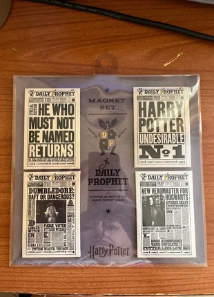 Harry Potter Magnet set, merk: Harry Potter, staat: Nieuw zonder prijskaartje, € 10,00, € 11,20 inclusief Kopersbescherming