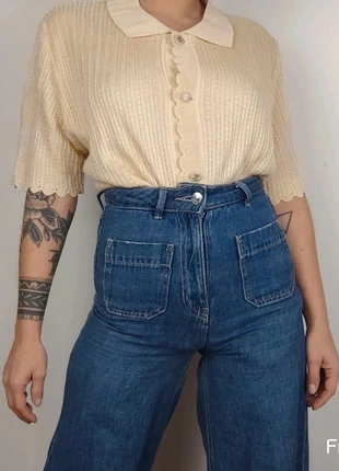 Chemisier pull vintage 70s 80s taille M/L, marque: Vintage, état: Très bon état, taille: L / 40 / 12, 15,00 €, 16,45 € Protection acheteurs (Pro) incluse