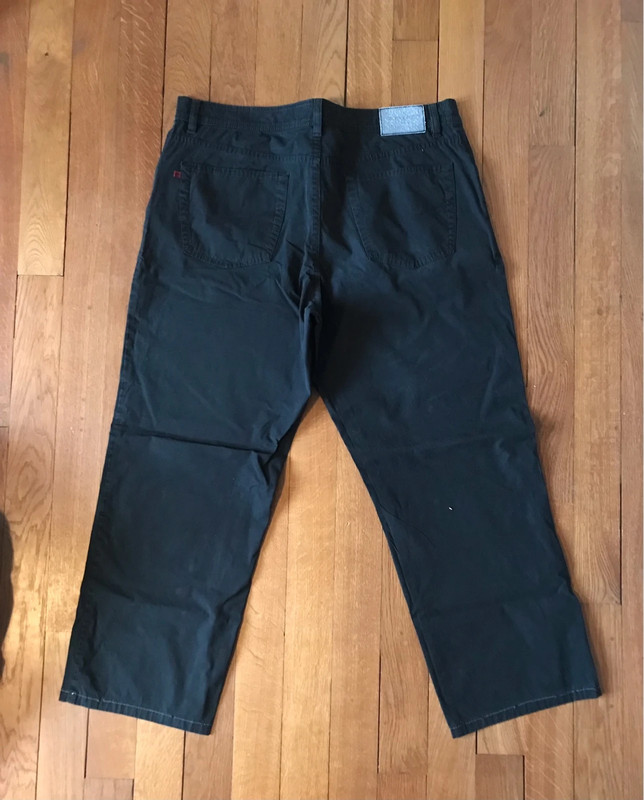 Pantalon baggy noir 5