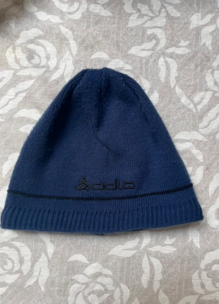 Bonnet bleu foncé, marque: Odlo, état: Bon état, taille: S, 1,00 €, 1,75 € Protection acheteurs incluse