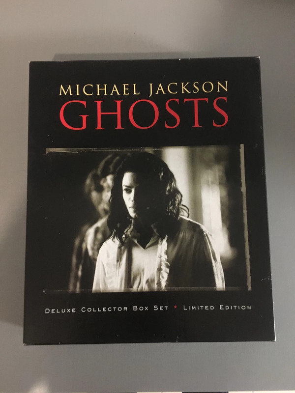 Michael Jackson coffret ghost deluxe collector box set cd on the