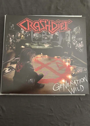 Crashdïet - Generation Wild LP vinyl Red RARE slease glam metal hardrock, zustand: Neu, 80,00 €, 84,70 € inklusive Vinted-Käuferschutz