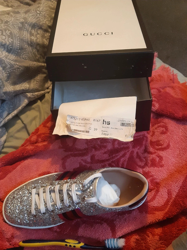 Gucci deals sparkle trainers