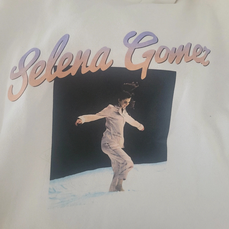 H&m top witte hoodie