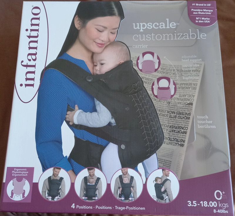 Porte bébé Infantino upscale customizable