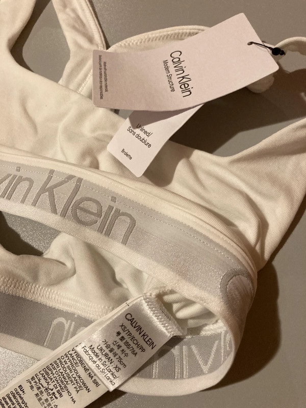 Brassière Calvin Klein Blanche