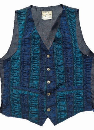 Veston sans manches top boutonné rayures coloré vintage, marque: Vintage, état: Très bon état, taille: L, 7,00 €, 8,05 € Protection acheteurs incluse