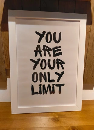 You Are Your Only Limit, brand: Art, condition: New without tags, £19.95, £21.65 includes Buyer Protection Pro