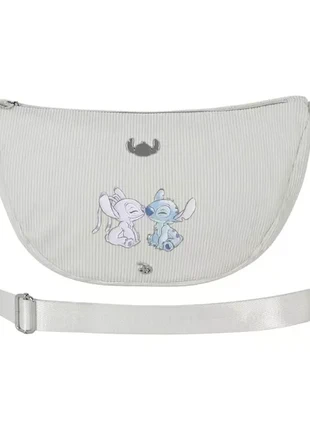 Sac bandoulière Stitch / Angel– Velours côtelé, merk: Disney, staat: Nieuw met prijskaartje, € 25,00, € 26,95 inclusief Kopersbescherming Pro