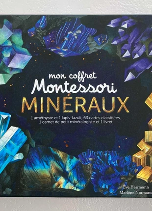 Coffret Montessori Minéraux, marque: Nathan, état: Neuf sans étiquette, 10,00 €, 11,20 € Protection acheteurs incluse