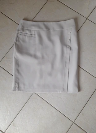 Jupe grise clair, marque: Brenda, état: Très bon état, taille: XL / 42 / 14, 3,00 €, 3,85 € Protection acheteurs incluse