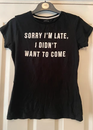 Black T Shirt - size 8, brand: Black, condition: Very good, size: S / 8, £1.20, £1.96 includes Buyer Protection