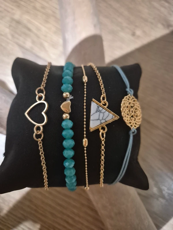 Lot de 5 bracelets #fantaisie Neufs - photo numéro 4