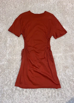 Robe bershka rouge brique terracotta, marque: Bershka, état: Neuf sans étiquette, taille: S / 36 / 8, 4,00 €, 4,90 € Protection acheteurs incluse