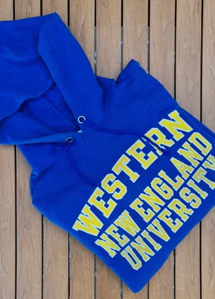 👕 Pull Champion Western University bleu - L Homme 👕, marca: Champion, estado: Bom, tamanho: L, €7.90, €9.00 inclui Proteção do Comprador