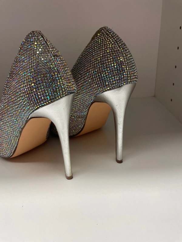 Steve Madden glitter heels 2