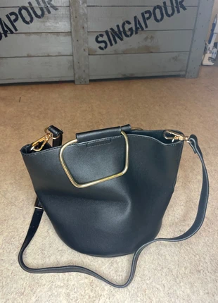 Sac à main noir, estado: Muito bom, €5.00, €5.95 inclui Proteção do Comprador