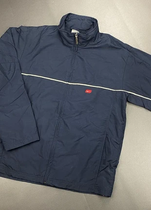 Vintage Nike Hex Trackjacke Navy-Blau, marke: Nike, zustand: Sehr gut, größe: S, 44,99 €, 47,94 € beinhaltet Vinted-Käuferschutz Pro