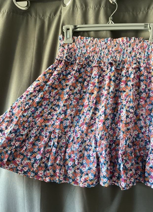 jupe à fleur, marca: Pimkie, estado: Nuevo sin etiquetas, tamaño: M / 38 / 10, 3,00 €, 3,85 € Protección al comprador incluida