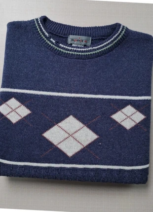 Pull hiver col rond Rodier violet mauve motif géométrique taille 3 (L) made in Italy, marque: Rodier, état: Bon état, taille: L, 20,00 €, 21,70 € Protection acheteurs incluse