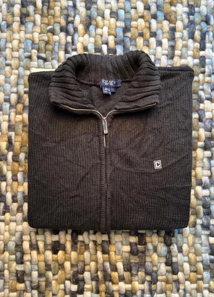 Pull CHAPS / full zip / taille L / manche 3/4 / col camionneur / noir, marque: CHAPS, état: Très bon état, taille: L, 7,70 €, 8,79 € Protection acheteurs incluse
