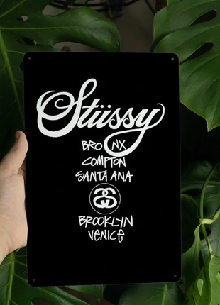 Targa Stüssy Cities, merk: Stüssy, staat: Nieuw zonder prijskaartje, € 12,00, € 13,30 inclusief Kopersbescherming