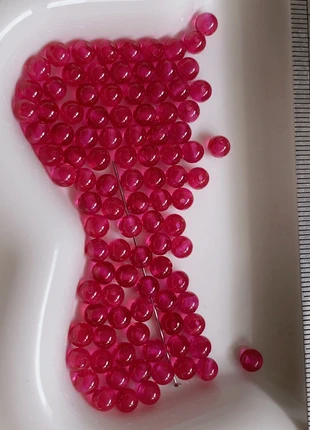 Perles en rubis, état: Très bon état, 25,00 €, 26,95 € Protection acheteurs incluse