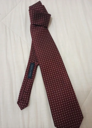 Cravatta bordeaux con pois, marke: Pois, zustand: Sehr gut, 5,00 €, 5,95 € inklusive Vinted-Käuferschutz