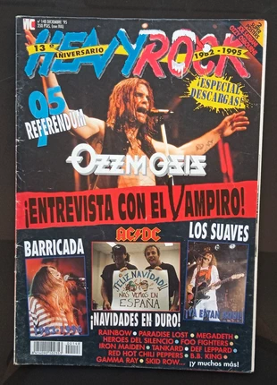 Revista Heavy Rock diciembre 1995 con Pósters, condizioni: Ottime, €5.00, €5.95 include la Protezione acquisti
